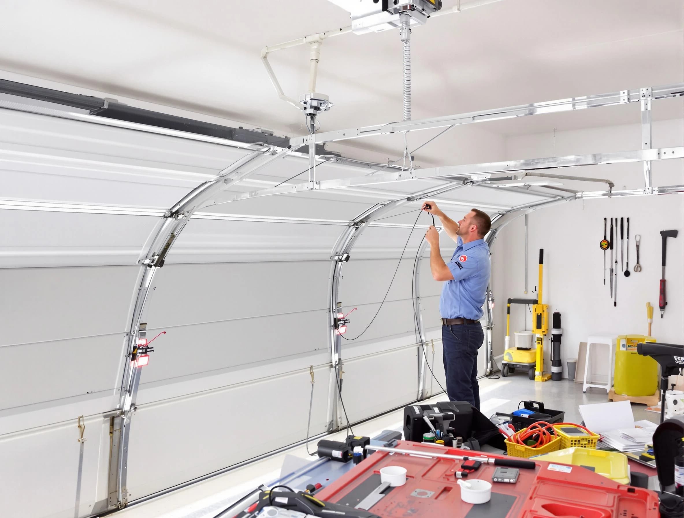 Garage door cable repair service by South Plainfield Garage Door Repair in South Plainfield