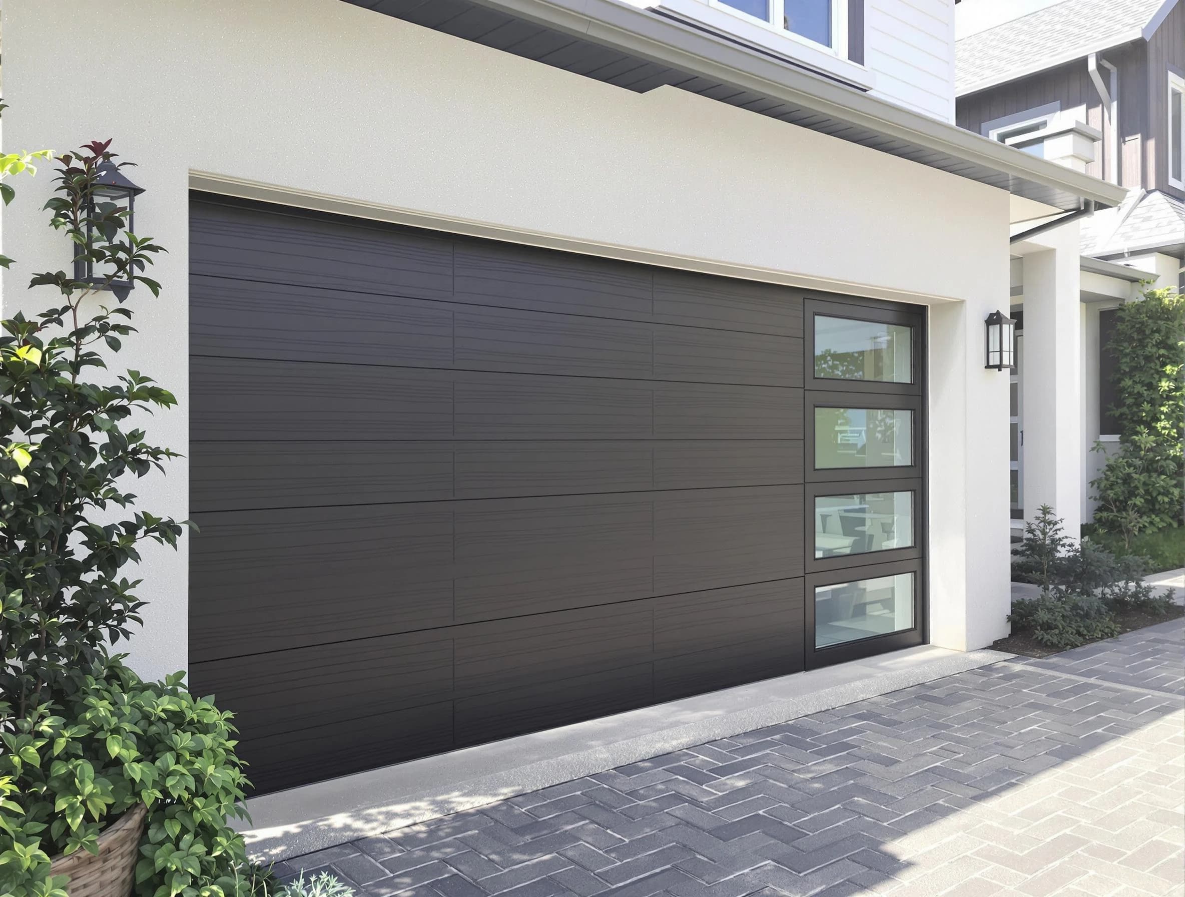 Custom garage door installation by South Plainfield Garage Door Repair in South Plainfield