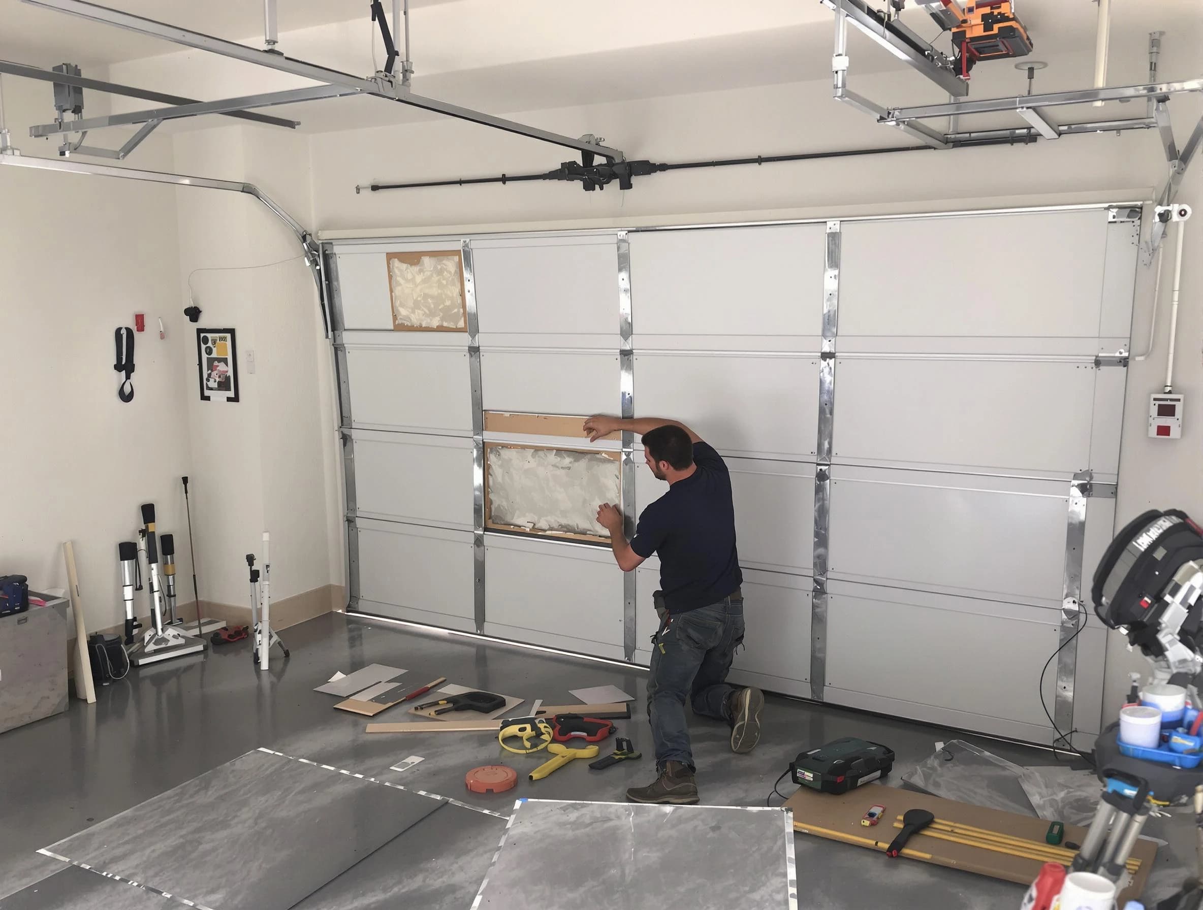 Garage Door Panel Repair in South Plainfield